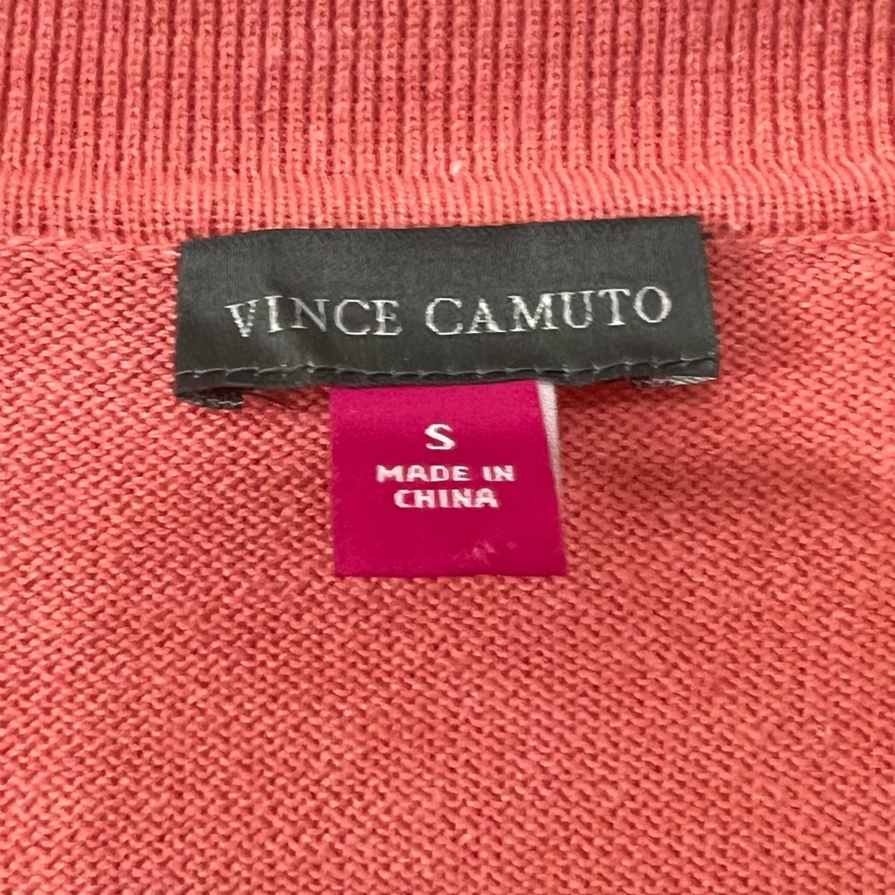 Vince Camuto Ladies Pullover Collared Lightweight Sweater
Ocean Coral S Small - Picture 3 of 8